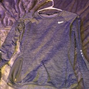 Women’s Nike running dri-fit long sleeve shirt